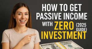 How to Get Passive Income with Zero Investment (2025 Guide) how to get a passive income