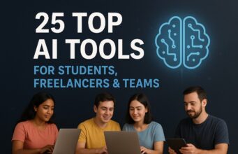 25 Top AI Tools for Students, Freelancers & Teams top AI tools