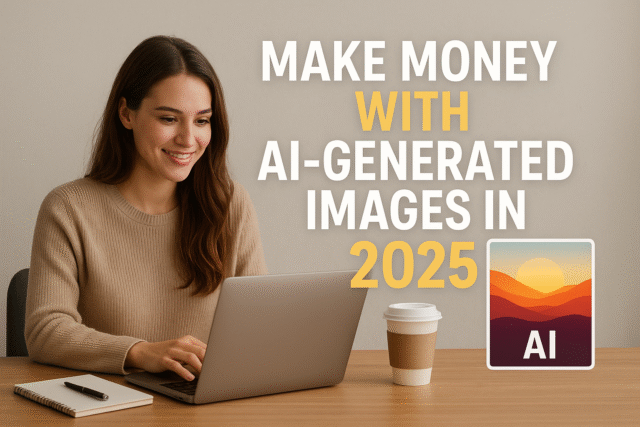 make money with AI-generated images in 2025